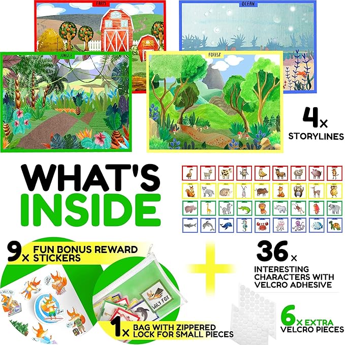 USA Sensory Busy Book Toys Autistic Children, Toddler Speech Therapy Activity Board Toys Montessori Educational Learning Toys, Autistic Toys Book, Montessori Toys for Toddlers (Speech Therapy