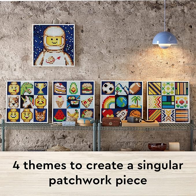 LEGO Art: Art Project – Create Together 21226 Building Kit; A Great Creative Opportunity to Make Fun Wall Art (4,138 Pieces)