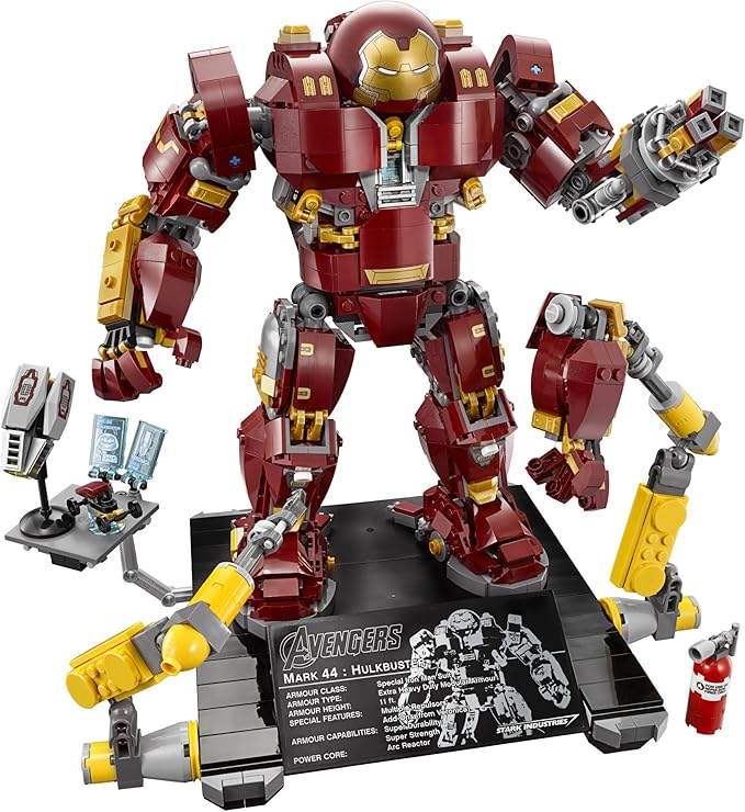 LEGO Marvel Super Heroes Avengers: Infinity War The Hulkbuster: Ultron Edition 76105 Building Kit (1363 Pieces)
