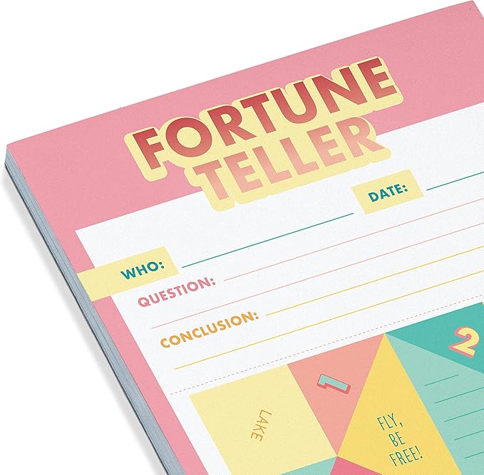 Knock Knock Camping On-The-Go Game Pad, Glamping & Outdoor Activities for Kids, 6 Games (Finish The Doodle, Sudoku, Scavenger Hunt, Super Tic-Tac-Toe, Fortune Teller, Four in a Row), 6 x 9-inches