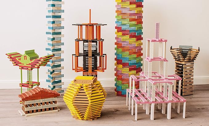 Tegu 200 Piece Perfect Blocks Building Set, Multicolor (Amazon Exclusive)