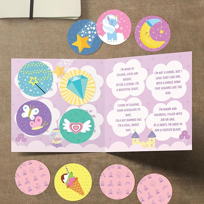 Match Alike - Memory Matching Game (Unicorn Party) for Kids Ages 3-8 - Matching Games for Toddlers 3-5 - Memory Matching Games for Kids Cute Unicorn Theme - Preschool Game
