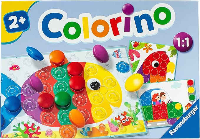 Ravensburger Colorino - Engaging Color Recognition Game for Kids | Enhances Creativity | Promotes Fine Motor Skills | Trusted Quality, Mind-Stimulating Activity for Ages 2 and Up
