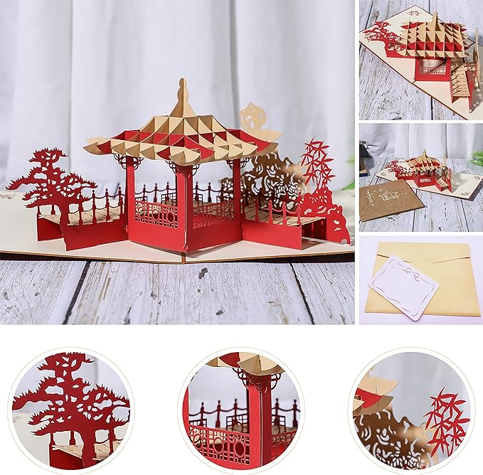 Micro Building Blocks Set,Chinese Suzhou Garden Architecture and Cherry Blossom Bonsai Tree Building Toys for Adults,Japanese Sakura House Model,Creative Mini Bricks Gift for Kids 14+,2350 pcs