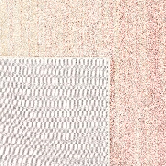 SAFAVIEH Adirondack Collection Runner Rug - 2'6" x 6', Pink & Ivory, Modern Ombre Design, Non-Shedding & Easy Care, Ideal for High Traffic Areas in Living Room, Bedroom (ADR142U)