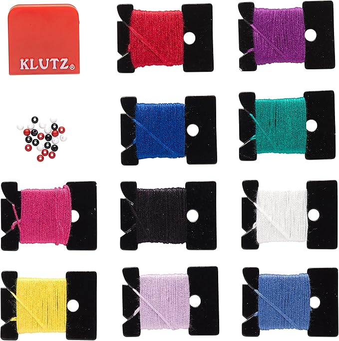 Klutz Friendship Bracelets Craft Kit Multicolored, 10.5" Length x 0.69" Width x 9" Height