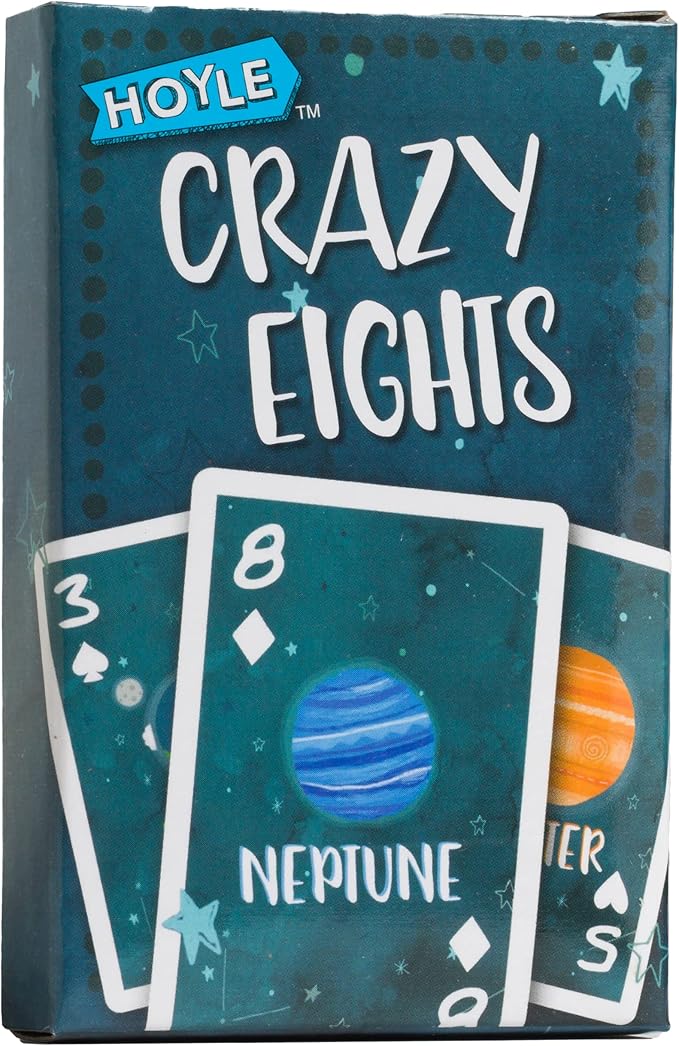 Hoyle 6 in 1 Kids Playing Cards Multi Game Pack, 6 Fun Games in 1 (Ages 3+)