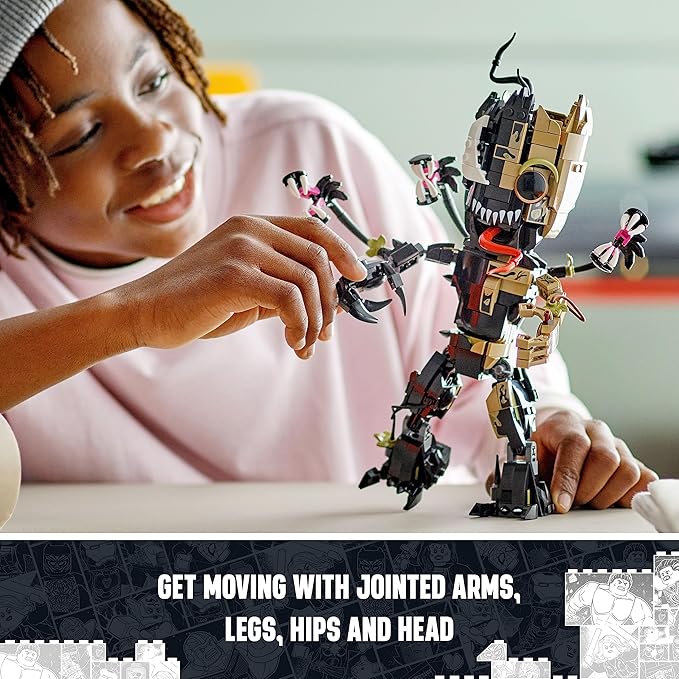 LEGO 76249 Marvel Groot Figure, Noir, 630 Pieces