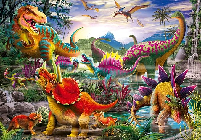 Ravensburger T-Rex Terror - 35 Piece Kids Puzzle | Engaging Dinosaur Theme | Perfect Age Fit for 4-8 Years | Promotes Cognitive Development | FSC Certified