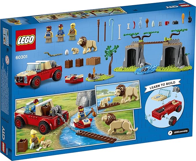 LEGO 60301 City Wildlife Wildlife Rescue Off-Roader