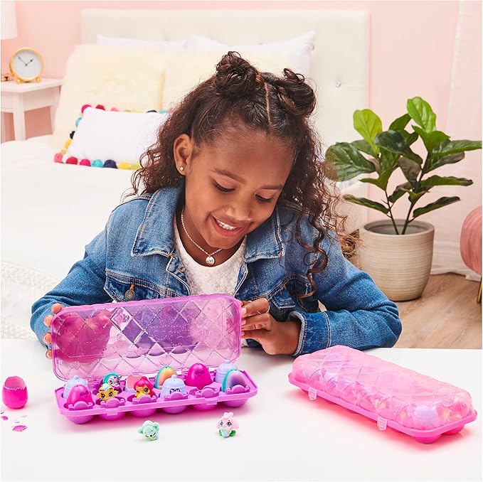Hatchimals CollEGGtibles, Shimmer Babies 12-Pack Egg Carton, Kids Toys for Girls Ages 5 and up