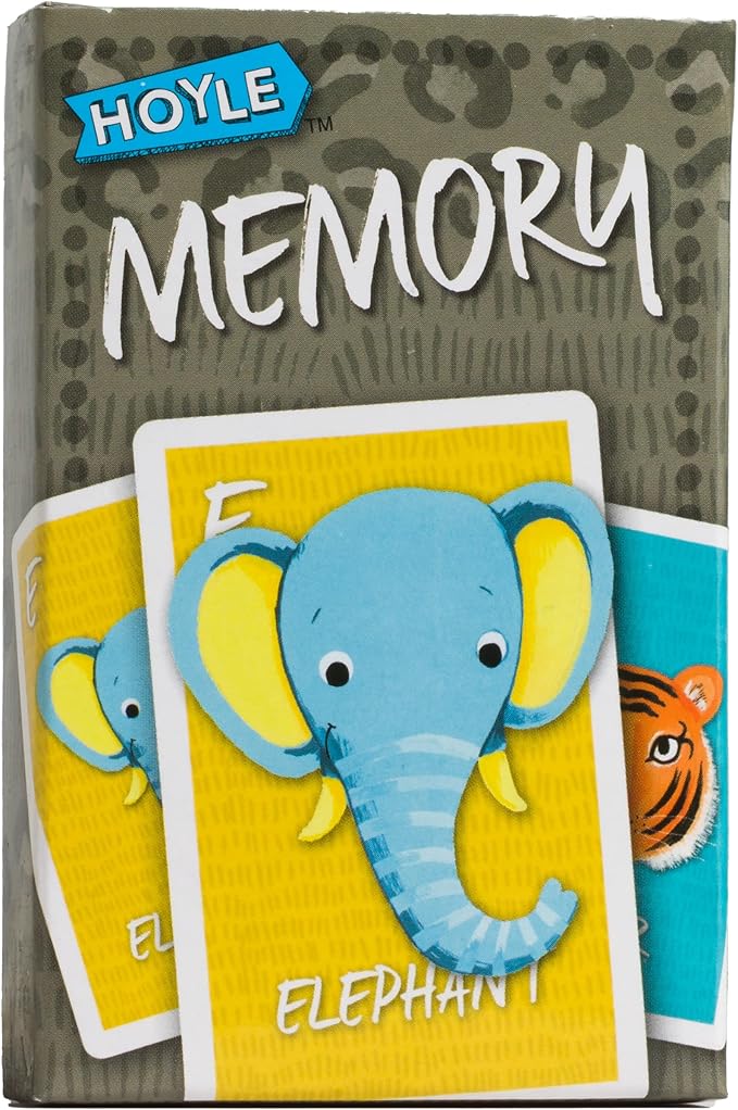 Hoyle 6 in 1 Kids Playing Cards Multi Game Pack, 6 Fun Games in 1 (Ages 3+)