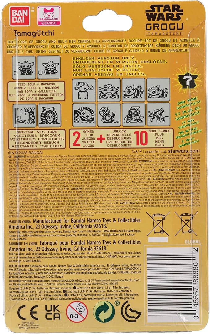 Tamagotchi Nano x Star Wars - Grogu Tamagotchi Blue ver.