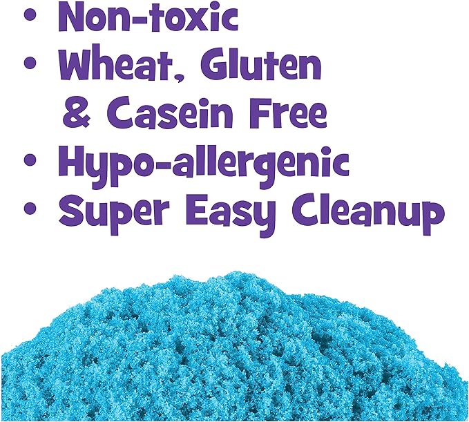 Kinetic Sand, 12-Pack Castle Containers (Amazon Exclusive), Multi-Color Play Sand for Party Favors, Goodie Bags, Sensory Toys for Kids Ages 3 and up