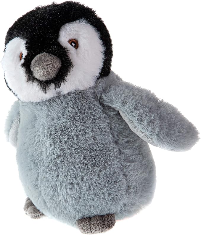 Wild Republic EcoKins Mini Penguin Chick Stuffed Animal 8 inch, Eco Friendly Gifts for Kids, Plush Toy, Handcrafted Using 7 Recycled Plastic Water Bottles (24806)