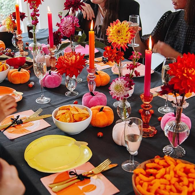 Talking Tables | Halloween Kids Crafts Kit DIY Paper Arts and Craft Activity Make Your Own Gift Bunting Hanging Party Decorations | No Scary Plastic Here | Product Reusable & Packaging Recyclable