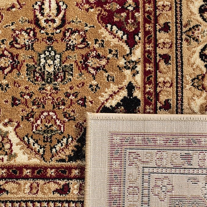 SAFAVIEH Lyndhurst Collection Runner Rug - 2'3" x 12', Multi & Beige, Traditional Oriental Design, Non-Shedding & Easy Care, Ideal for High Traffic Areas in Living Room, Bedroom (LNH221C)