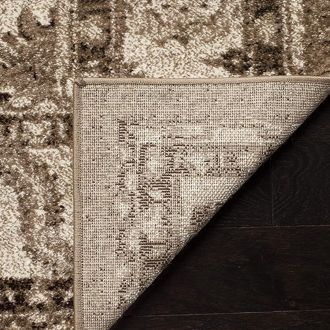 SAFAVIEH Vintage Hamadan Collection Runner Rug - 2'3" x 12', Taupe, Oriental Traditional Persian Design, Non-Shedding & Easy Care, Ideal for High Traffic Areas in Living Room, Bedroom (VTH214T)