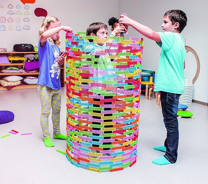 Tegu 200 Piece Perfect Blocks Building Set, Multicolor (Amazon Exclusive)