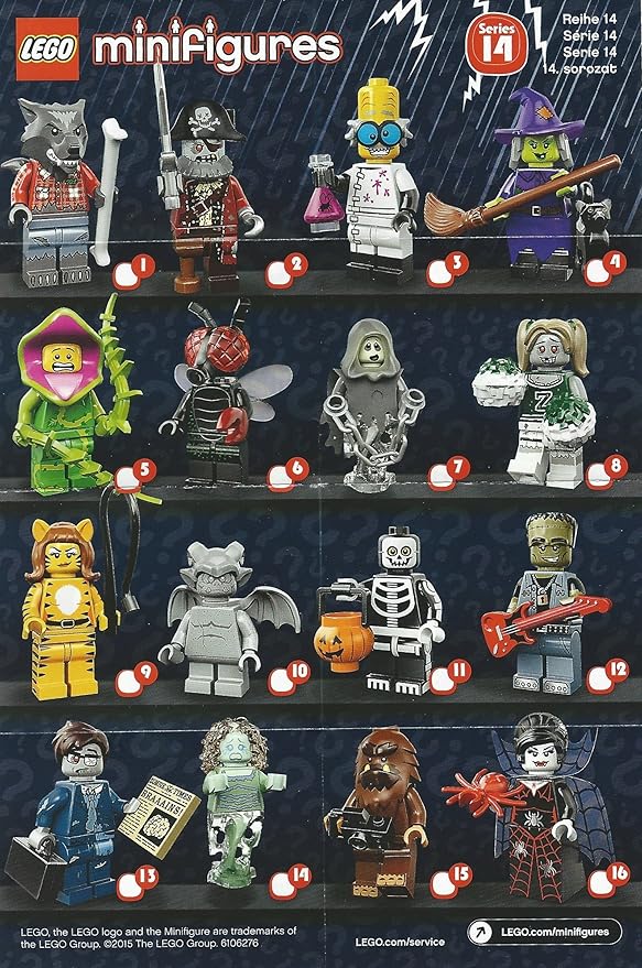 LEGO 71010 Minifigure Series 14 Horror Monster Rocker