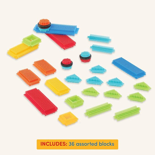 Creative Playtime with the Bristle Blocks at Home