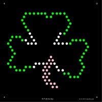 Holiday Refill templates for Lite Brite Cube, Flat-Screen, and Four Share (10 Sheets, 7x7)