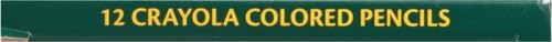 Crayola Colored Pencils, Assorted Colors, Pre-sharpened, Adult Coloring, 12 Count, Gift
