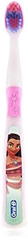 Oral-B Princess Toothbrush for Little Girls, Children 3+, Extra Soft, Moana Characters - 1 Count