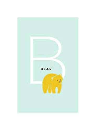 Alphabet Cards for Classroom - Alphabet Cards for Classroom, Nursery and Bedroom - Learning Flash Cards for Toddlers Set of 26 5"x7" Letter Prints (Blue)