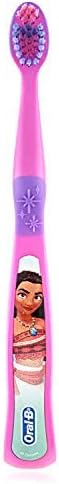 Oral-B Princess Toothbrush for Little Girls, Children 3+, Extra Soft, Moana Characters - 1 Count