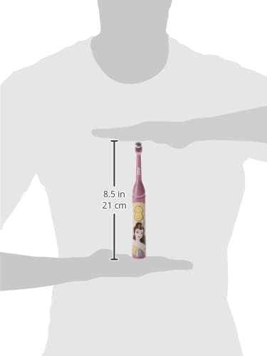 Oral-B Kid's Battery Toothbrush Featuring Disney's Princess Characters, Soft Bristles, for Kids 3+ (Pack of 2)