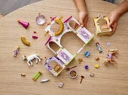 LEGO Disney Belle and Rapunzel’s Royal Stables 43195 Building Kit; Great for Inspiring Imaginative, Creative Play (239 Pieces)