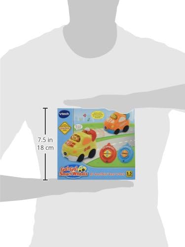 VTech Go! Go! Smart Wheels Speedway RC SmartPoint Racer (2 Pack), Multicolor