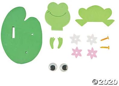 3D Frog On A Lillypad Floating Ck-12 - Crafts for Kids and Fun Home Activities