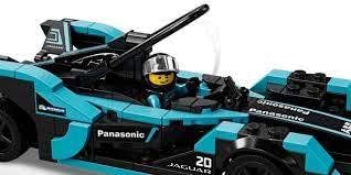 LEGO Speed Champions Formula E Panasonic Jaguar Racing Gen2 car and Jaguar I-PACE eTROPHY 76898 Building Kit (564 Pieces),Multicolor,Standard