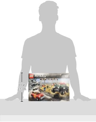 LEGO Speed Champions 1967 Mini Cooper S Rally and 2018 Mini John Cooper Works Buggy 75894 Building Kit (481 Pieces)