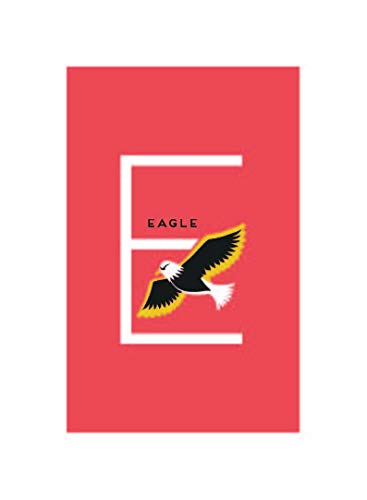 English Alphabets Flash Cards and Art Wall Cards - Set of 26 (5" x 7") Animal Alphabet Cards for Nursery Decor, Gifts, Kids Room, Classroom, by Kindred Sol Collective