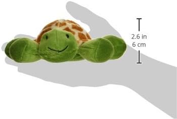 Mary Meyer PufferBellies Stuffed Animal Soft Toy, Pokey Belly Turtle, 7-Inches
