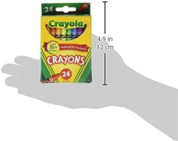 Crayola Crayons, Assorted Classic Colors, 24 Count