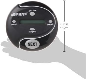 Hasbro Gaming Catch Phrase Electronic Game | Fun Active Handheld Party Games for Adults, Teens, and Kids | Ages 12+ | 4 or More Players, 2 Teams | Portable Family Travel Games