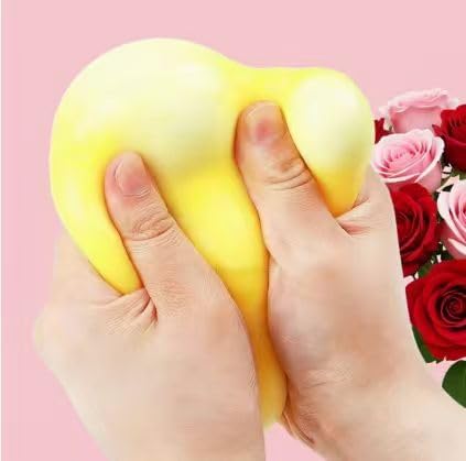 Yellow Cheese Squeeze Toy,Soft Novelty ,, Theme Cheese Cubes Squishy ,Suitable for All Ages 1.97 inches (Small)