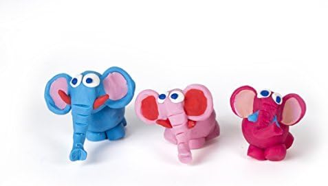 Jovi Plastilina Reusable and Non-Drying Modeling Clay, Set of 30 1.75 Oz. Plasticine Bars, 2 Each of 15 Colors, Non-Toxic and Gluten-Free, for Arts and Crafts Projects