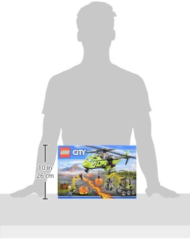 LEGO City Volcano Supply Helicopter Set #60123