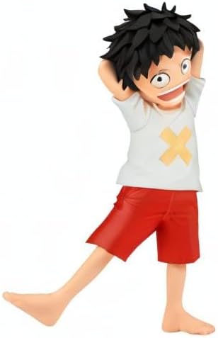 Banpresto - One Piece Film Red - Monkey D. Luffy Children, Bandai Spirits DXF ~The Grandline Series~ Figure