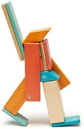 14 Piece Tegu Magnetic Wooden Block Set, Sunset