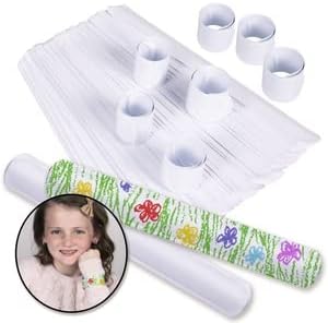 50-Pc Slap Bracelets for kids, Classroom Prizes Snap Wristbands Party Favors for kids 8-12 DIY for Children's Prizes One-Size-Fits-All Toddler Party Supplies, Stocking Stuffers, Birthday Party Favors