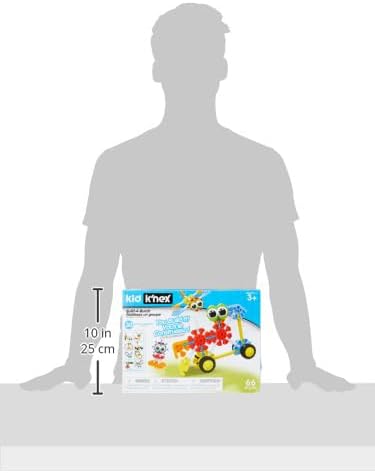 KID K’NEX – Build A Bunch Set – 66 Pieces – For Ages 3+ Construction Educational Toy (Amazon Exclusive), packaging may vary