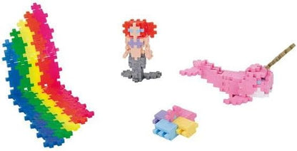 Plus-Plus - Learn to Build Super Set - Pastel Mix, 1,200 Pieces w/ 4 Baseplates - Construction Building Stem/Steam Toy, Interlocking Mini Puzzle Blocks for Kids