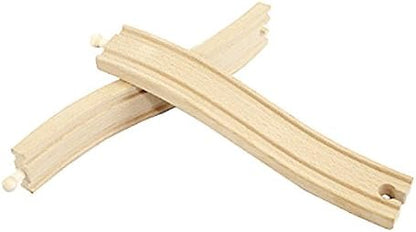 Wooden Train Bridges, Crossing Track Bridge, Wooden Train Track Accessories, Wooden Train Track, Train Tracks Compatible with All Major Brands, Wooden Toys for Girls & Boys