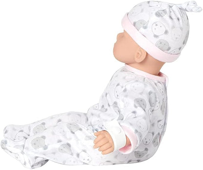 Madame Alexander 14" Adoption Day Baby Girl Doll, Light Skin Tone, Brown Eyes,20452